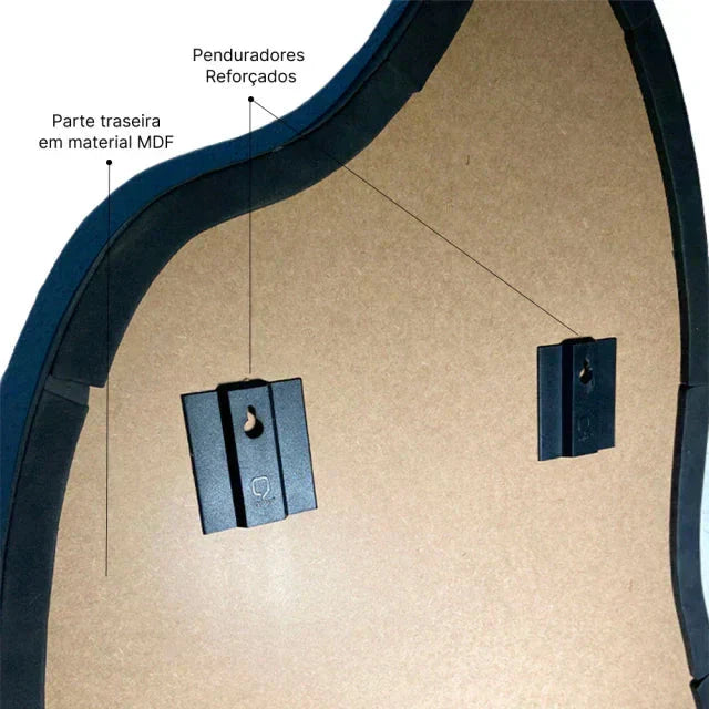 Full Body Fire Mirror 170x70cm