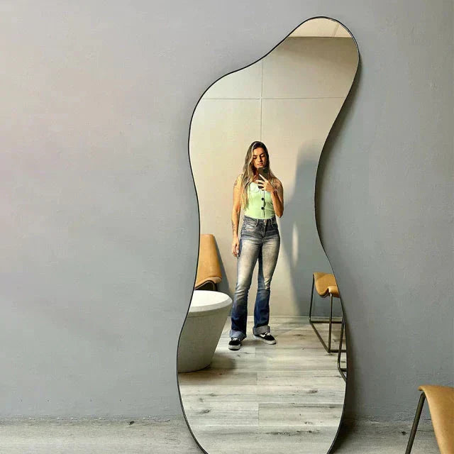 Full-Length Curved Mirror 170x70cm