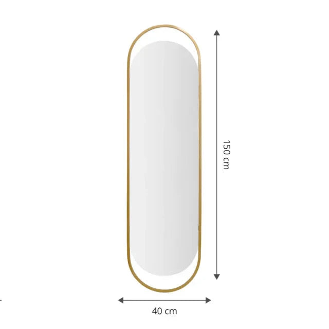 Glam Capsule Mirror G 150x40cm