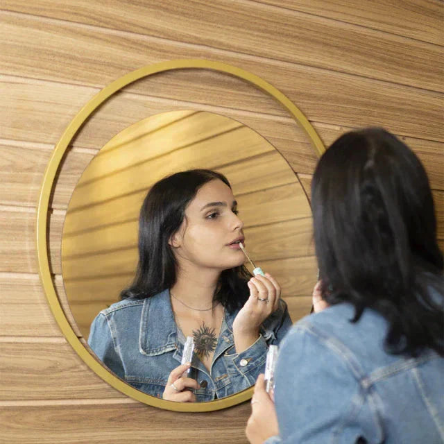 Glam Round Mirror 50x50cm