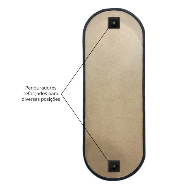 Pill Mirror III 150x50cm