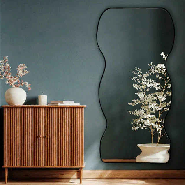 Full-Length Wave Mirror 170x80cm