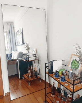 Espejo de suelo claro 1,82x0,90 m